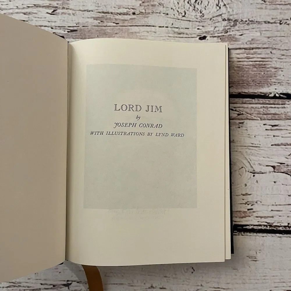 Easton Press LORD JIM Joseph‎ Conrad 1977 LEATHER 1ST Collector's Edition